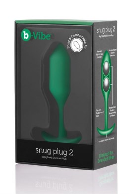 Korek analny Snug Plug 2 Green b-Vibe