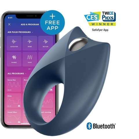 Pierścień Erekcyjny Royal One Ring With App Satisfyer