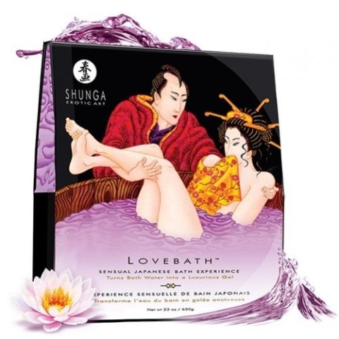Środek Zmieniający Wodę W Galaretkę O Zapachu Lotosu Lovebath Sensual Lotus Shunga