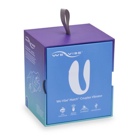 We-Vibe Match Model dla Par, pilot, wodoodporny, silikon, 10 trybow