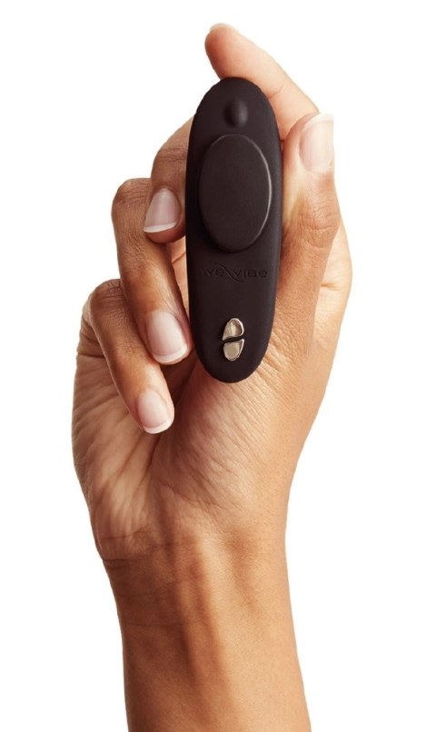 We-Vibe Moxie+ Satin Black - model zdalny, silikonowy, kompaktowy