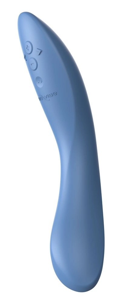 We-Vibe Rave 2 Muted Blue - Wibrujący model punktu-G z aplikacją, 20,2 cm