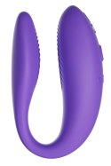 We-Vibe Sync Go Purple - Intymny model dla par, zdalne sterowanie, silikon