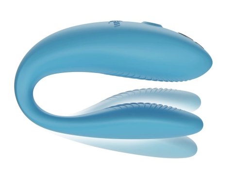 We-Vibe Sync Go Turquoise - Intymny masażer par, Bluetooth, silikon