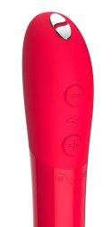 We-Vibe Tango X Cherry Red - Kompaktowy stymulator z 8 prędkościami