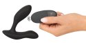 We-Vibe Vector+ Charcoal Black - Masażer prostaty z aplikacją i pilotem