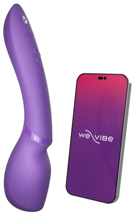 We-Vibe Wand 2 bezprzewodowy masażer, aplikacja, wodoodporny, fioletowy