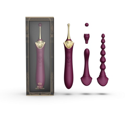 Wibrator Wielofunkcyjny Bess 2 Velvet Purple Zalo