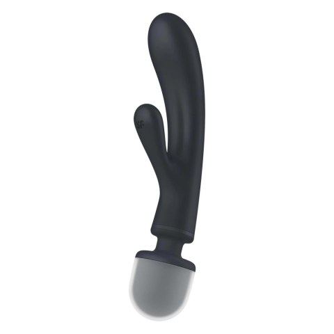 Wibrator króliczek z masażerem Triple Lover grey Satisfyer