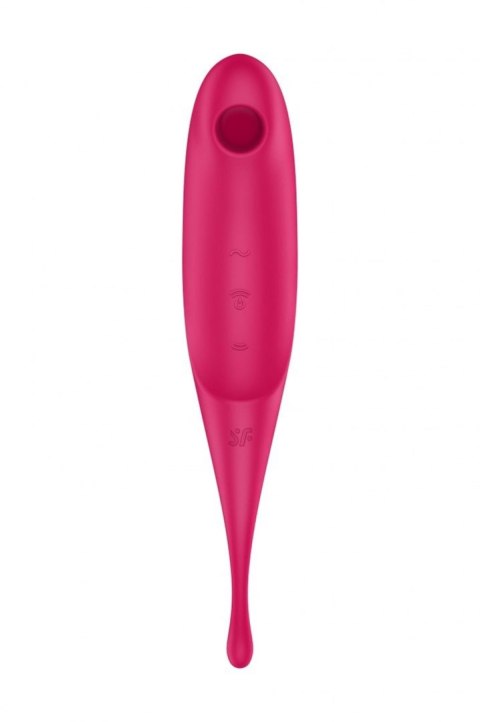 Wibrator wielofunkcyjny Twirling Pro red Satisfyer