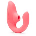 Womanizer Blend Rabbit Vibrant Rose - Wibrator z technologią powietrzną, IPX7