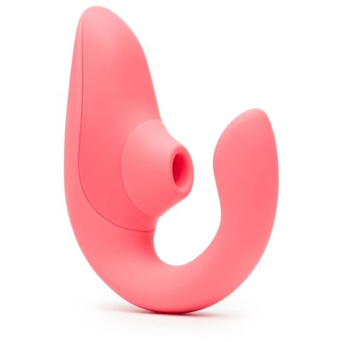 Womanizer Blend Rabbit Vibrant Rose - Wibrator z technologią powietrzną, IPX7