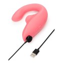 Womanizer Blend Rabbit Vibrant Rose - Wibrator z technologią powietrzną, IPX7