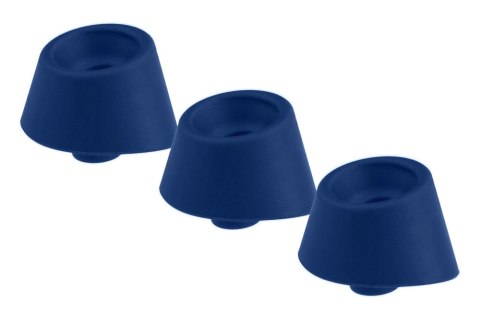 Womanizer Heads Duo M Blueberry - Zapasowe Nakładki Silikonowe 3 szt.