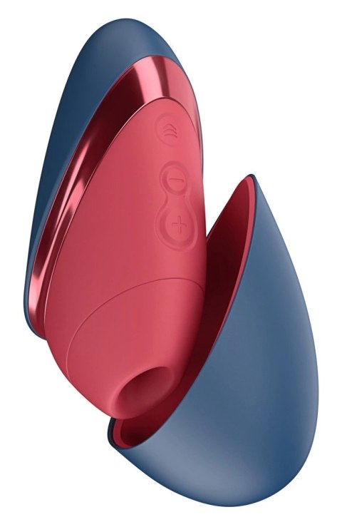 Womanizer Next Liberty Red/Blu - kompaktowy model z technologią Pleasure Air