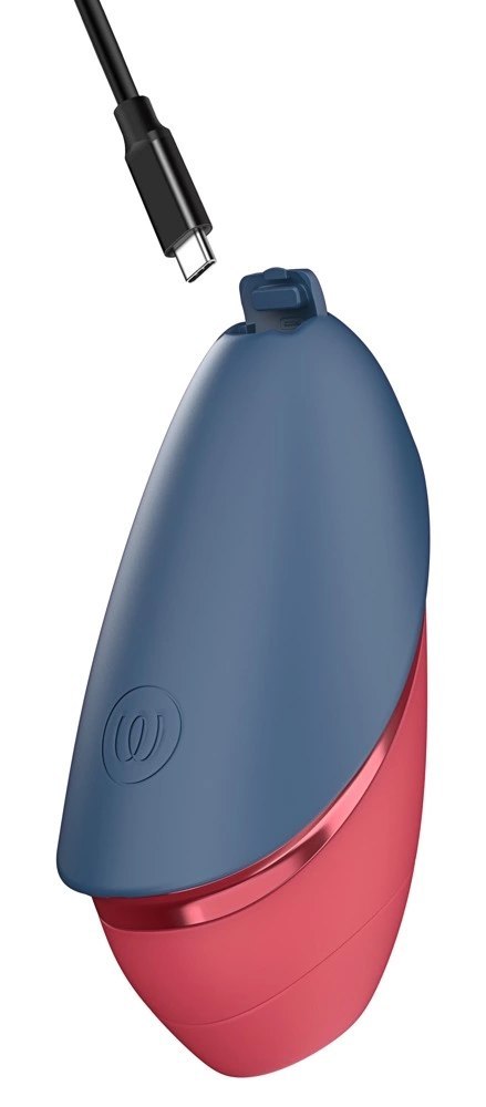 Womanizer Next Liberty Red/Blu - kompaktowy model z technologią Pleasure Air