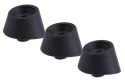 Womanizer W-Heads 3x Black S - Zapasowe Nasadki Silikonowe Duo/Duo2