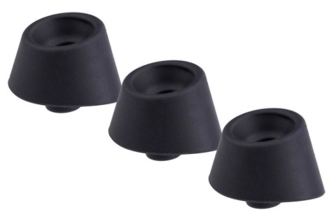 Womanizer W-Heads 3x Black S - Zapasowe Nasadki Silikonowe Duo/Duo2