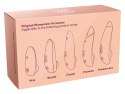 Womanizer W-Heads 3x Bordeaux M - Zestaw wymiennych głowic silikonowych