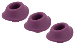 Womanizer W-Heads 3 szt. S - silikonowe nakładki fioletowe