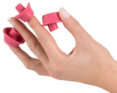 Womanizer W-Heads M zestaw 3 silikonowych nakładek Raspberry