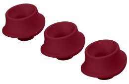Womanizer Zestaw 3 Głowic Wymiennych L Bordeaux Premium/Classic 2