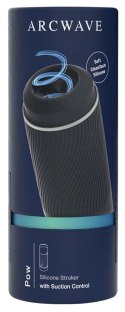 Arcwave Pow Automatyczna Maszyna Intymna, silikon CleanTech, czarna