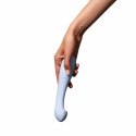 Dame Arc Ice - silikonowy model intymny, zakrzywiona końcowka, 5 trybow
