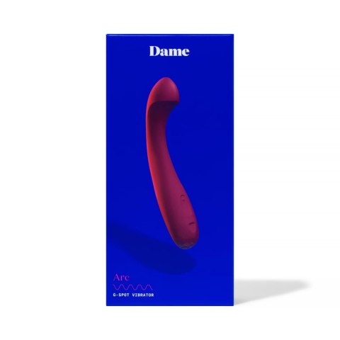 Dame Products Arc Berry - wielofunkcyjny model silikonowy, wodoodporny