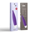 Fun Factory Volita Violet - Mini urządzenie wibrujące silikonowe 16 cm