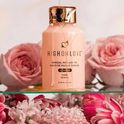 HighOnLove CBD Sugar High Olejek do masażu 100 ml - edycja limitowana