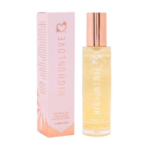 HighOnLove Suchy Olejek Do Ciała 100ml - Odżywiający z olejem konopnym