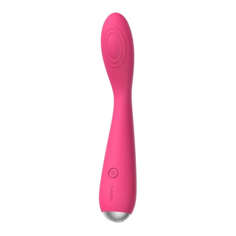 Svakom Iris model wielofunkcyjny, śliwkowa czerwień, 18 cm