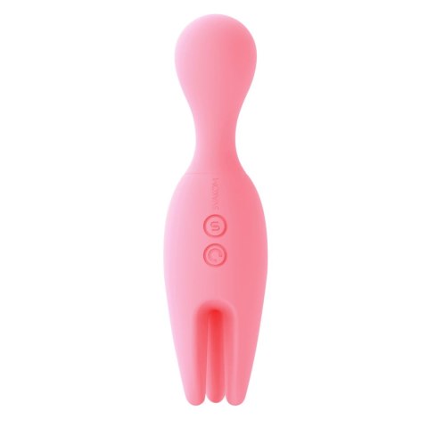 Svakom Nymph Pink - Masażer wielofunkcyjny silikonowy 156 mm