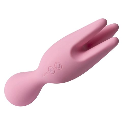 Svakom Nymph Pink - Masażer wielofunkcyjny silikonowy 156 mm