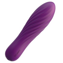 Svakom Tulip Violet - Kompaktowy wibrator silikonowy, 10 trybow, wodoodporny