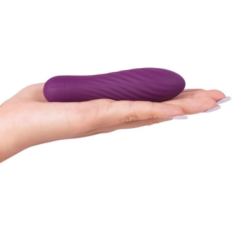 Svakom Tulip Violet - Kompaktowy wibrator silikonowy, 10 trybow, wodoodporny