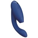 Womanizer Duo 2 Blue - Innowacyjny model z technologią powietrzną, silikonowy