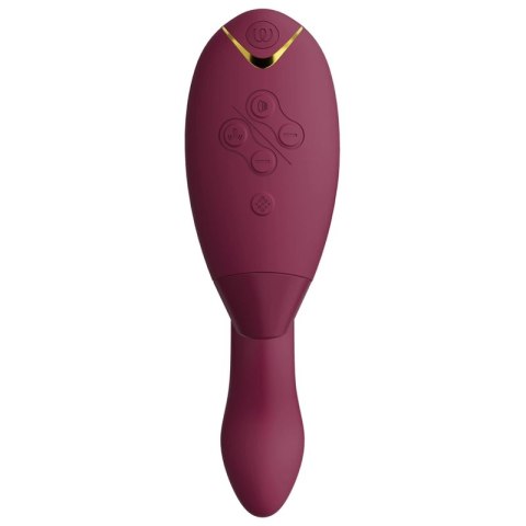Womanizer Duo 2 Bordeaux - Zaawansowany Stymulator Powietrzno-Wibracyjny IPX7