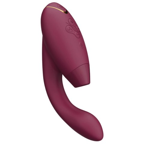 Womanizer Duo 2 Bordeaux - Zaawansowany Stymulator Powietrzno-Wibracyjny IPX7