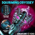 Creature Cocks Octo-Squirm wibrujący korek analny 12,4 cm z pilotem