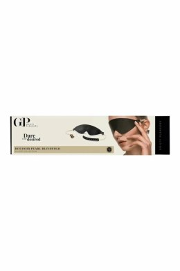 GUILTY PLEASURE Boudoir Pearl Blindfold - maska z perłowym akcentem, regulowana