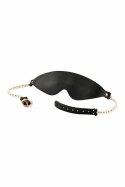 GUILTY PLEASURE Boudoir Pearl Blindfold - maska z perłowym akcentem, regulowana