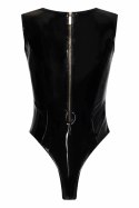 GUILTY PLEASURE GOLDEN HOUR BODY BLACK S - body Datex, zamek złoty
