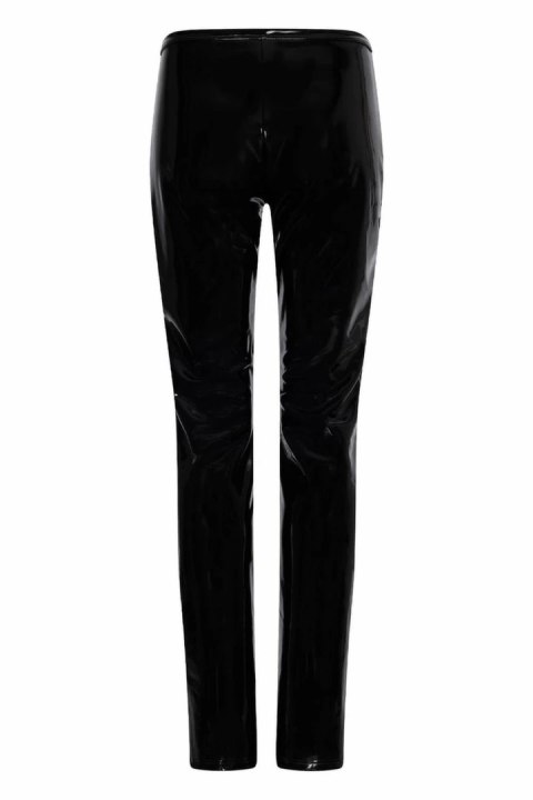 GUILTY PLEASURE Golden Glint Pants Black S - spodnie Datex z zamkiem
