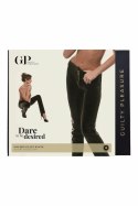 GUILTY PLEASURE Golden Glint Pants czarne XL z zamkiem, Datex
