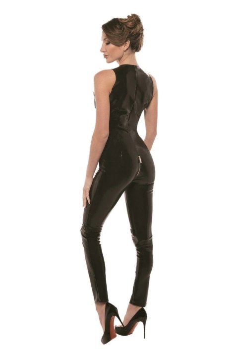 GUILTY PLEASURE Lusty Lines Catsuit czarny L bez rękawow Datex