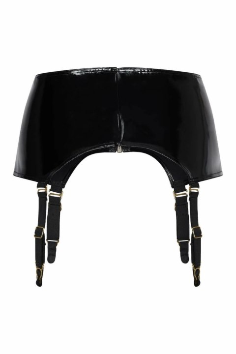 GUILTY PLEASURE Midnight Suspender Belt czarny XL, Datex, 4 paski