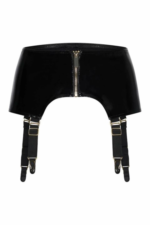 GUILTY PLEASURE Midnight Suspender Belt czarny S z zamkiem Datex