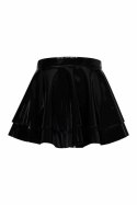 GUILTY PLEASURE Twilight Tease Skirt czarna rozkloszowana XXL